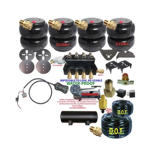 Complete Air Bag Suspension Kit: Elevate Your Ride