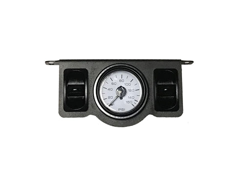Pneumatic Paddle Switch Gauge Panel with 2 Electric Up Manual Release Down Switches