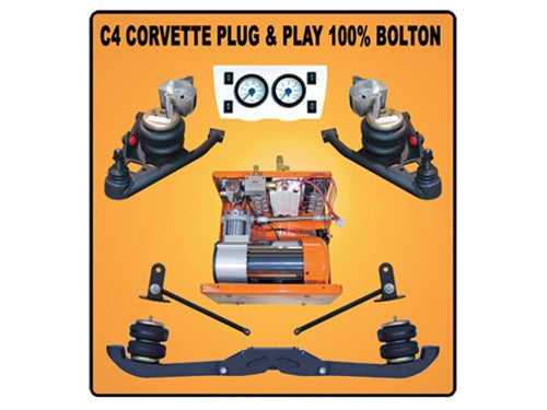 Chevrolet Plug and Play FBSS Complete Air Suspension Kits C3 1980-1982