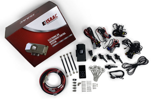 UPGRADE TO ISAAC AIR MANAGEMENT 3/8" ECU System 5 Presets with Height and Pressure Sensors