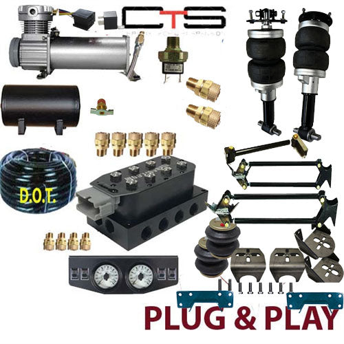 Ford F-150 2004-2008 Plug and Play FBSS Complete Air Suspension Kits