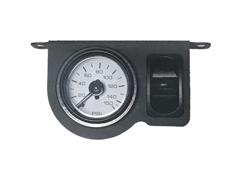 Pneumatic Paddle Switch Gauge Panel with 1 Manual Release Switch AIR-GAUGE- PUSH-07 – Airbagit