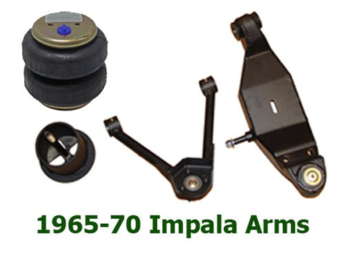 1965-1970 CHEV"B" BODY " Upper control arms Only (set) airarm
