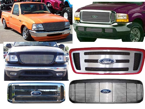 Grille 1999-2003 FOR F-150 Insert F150 Not Harley Davidson – Airbagit