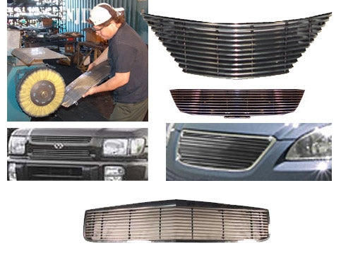 Grille 1997-2001 INFINITI Q45 Insert Fits Into Hood/outshell