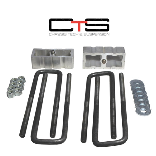2004-2006 Ford F150 Lowering Blocks 2" Square U-Bolts Custom Machined