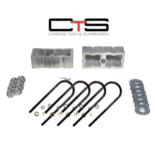 Universal Lowering Blocks/U-Bolts O 3.5" Wide Only