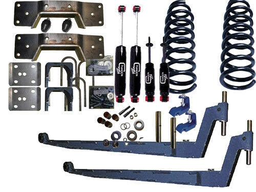 1965-1979 Ford F100 5” Front, 6” Rear Drop Kit for Drum Brakes