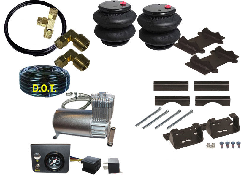 Dodge 2014-2022 RAM 3500 Rear Air Helper Towing Assist Kit