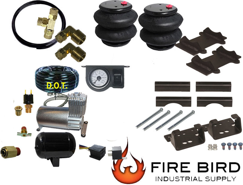 Dodge 2014-2022 RAM 3500 Rear Air Helper Towing Assist Kit
