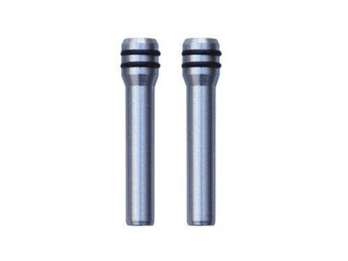 Door Pins Brushed Aluminum pr