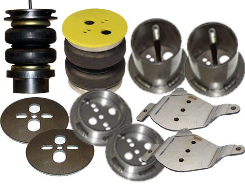 1971-1988 Oldsmobile 88 98 Cutlass Front Air Suspension ride kit. AIRBAGIT Airlift or Ridetech? F=BAGKIT FRONT AXLE