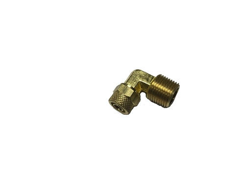 PUSHTUBE Elbow 1/4" Tube to 1/2" NPT Male - Air Fittings