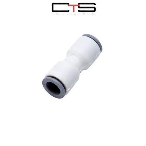 PUSHTUBE Splice Coupler 3/8 X 1/4 Tube To Tube Air Fittings. Do not use over 120psi