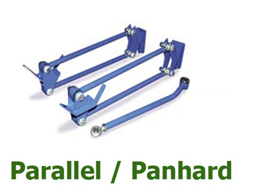 HD 4 Link Parallel Weld All Trucks 1.75"bars No C-Notch w/Panhard