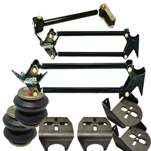 4 Link Light Duty Parallel Weld All Trucks 1.25"bars  With #2600 Bags / Brackets 3" Axle