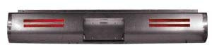 1987 to 1997 Nissan HARDBODY D21 Fabricated Rear Steel Rollpan License and 4 LEDs