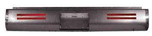 1987 to 1997 Nissan HARDBODY D21  Fabricated  Rear Steel Rollpan License and 4 LEDs
