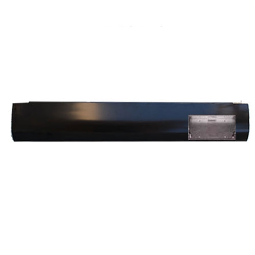 2002 to 2010 Dodge Ram 1500/2500/3500 Rear Steel Rollpan Smoothy with License Straight Right