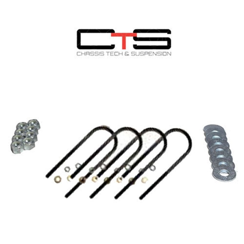 SET UBolts "Q" 5/8-18 X 3 5/8" INSIDE X 19" Long 10" THRE Round Sduty & DO/Round Ubolts