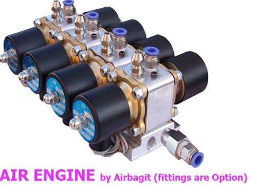 Upgrade From Gold Valves or White Manifold to 1/2" AIR-ENGINE BRASS VALVES WITHOUT Plug & Play
