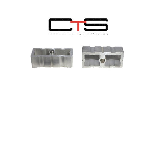 Lift Blocks 1" 2.25X6" No U-Bolts Not HD or Super Duty & 1 Ton