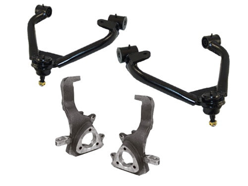 3" Lift Spindles with Upper C-Arms 2002-2018 Dodge Ram 1500 2WD