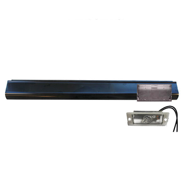 1962 to 1966 Chevrolet C10 C20 C30 Rear Steel FABRICATED Rollpan License Right Straight