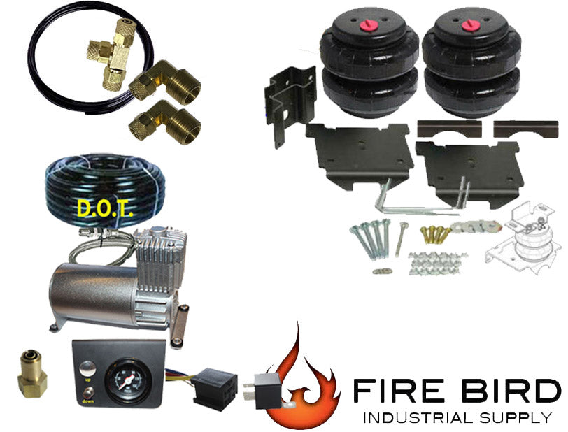 Dodge 2002-2008 RAM 1500 Rear Air Helper Towing Assist Kit Under Frame