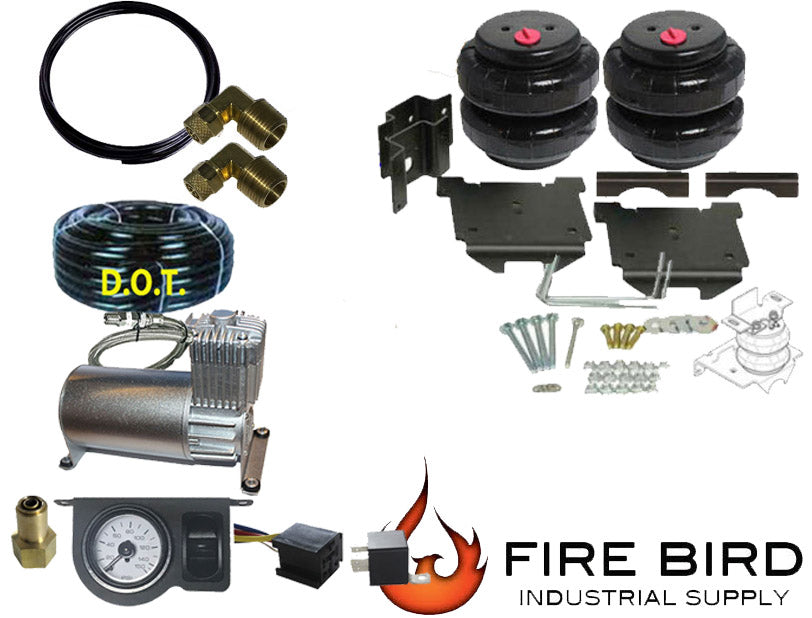 Dodge 2002-2008 RAM 1500 Rear Air Helper Towing Assist Kit Under Frame