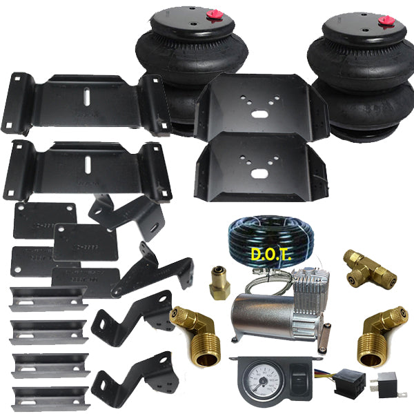 Ford 2017-2022 F-350 Rear Air Helper Towing Assist Kit Outboard