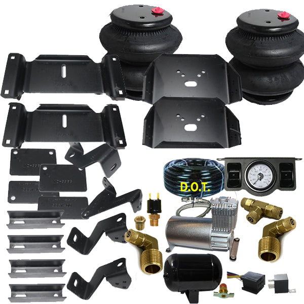 Ford 2017-2022 F-350 Rear Air Helper Towing Assist Kit Outboard