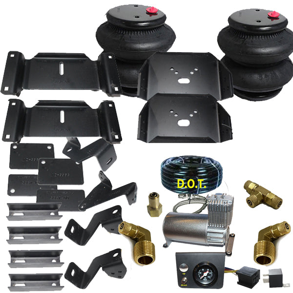 Ford 2017-2022 F-350 Rear Air Helper Towing Assist Kit Outboard