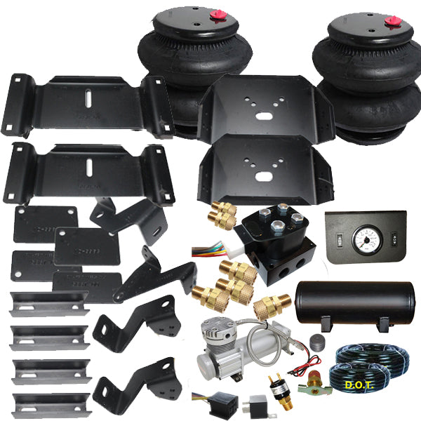 Ford 2017-2022 F-350 Rear Air Helper Towing Assist Kit Outboard