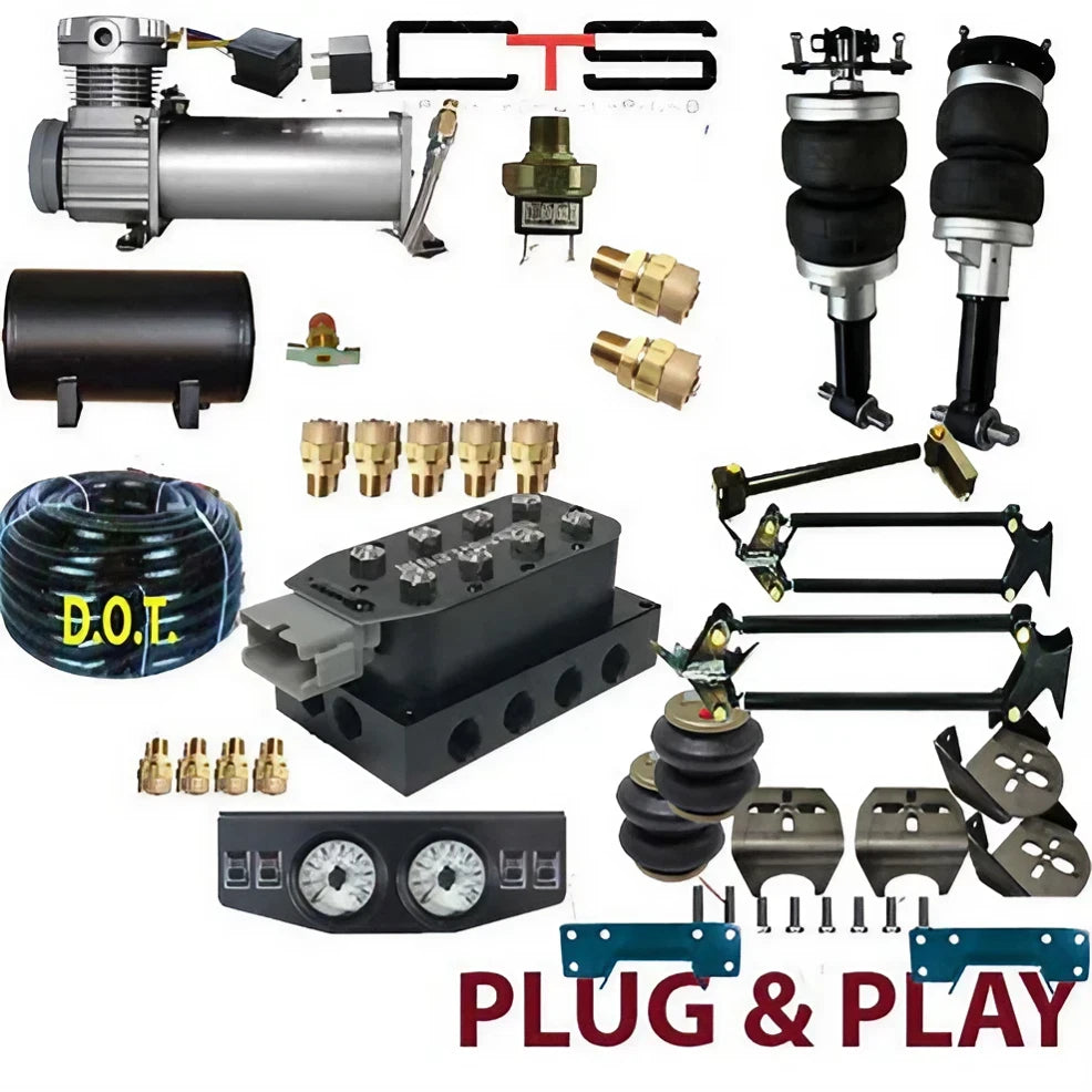 Installing Airbagit's Toyota Tundra 2007-2018 Plug and Play FBSS Complete Air Suspension Kit