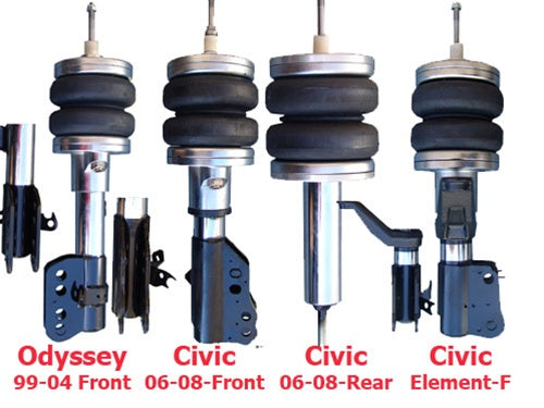 2018-2023 Honda Odyssey Front Air Suspension ride kit