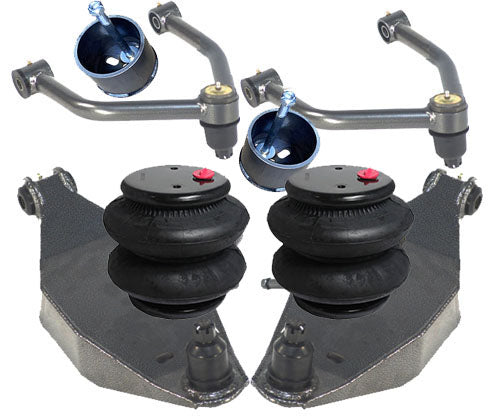 1974-1993 DODGE RAM D100/D150 / Ramcharger Upper & Lower Control Arms/Bags/Mount airarm