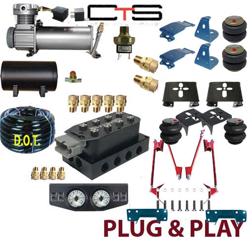 Toyota Pickup 1984-1994 Plug and Play FBSS Complete Air Suspension Kits