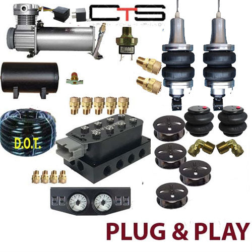 Chevrolet TRAILBLAZER 2002-2007 Plug and Play FBSS Complete Air Suspension Kits