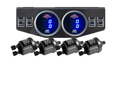 Digital Switch Gauge Panel with 4 Electric Switch