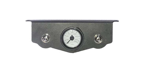 Air Pressure 150psi Gauge Panel 2 3-Pos Toggle Manual Valves