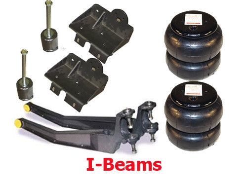 1987-1997 FORD F250 F350 Twin I-Beams/Bags/Mount air arm