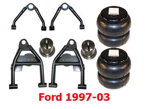 1997-2003 FOR F150 LIGHTNING 2W Lower Control Arms/Bags/Mount airarm
