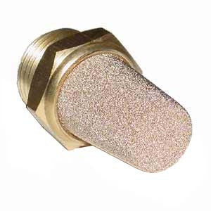 Air Filters-Air Mesh Brass Valve Muffler 3/8" NPT