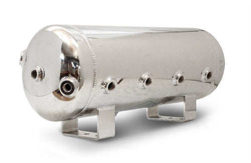 5 Gal - 8 Port Stainless (4) 1/2" side ports (2) 1/4" Aux Ports (1) 1/4" Drain (1) 3/8" 6.4" Tall x 29" Long