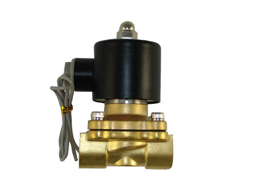 3/8" 2W-160-10 10mm Orifice125psi Brass Electronic Air Valve No Brackets