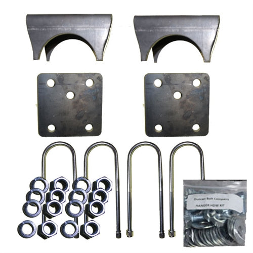 Axle Relocater Flip Kit Pr Corp Rear 14-Bolt