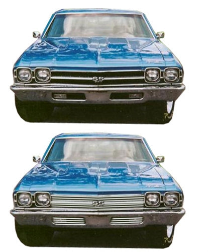 Grille 1969-1969 Che CHEVELLE Chevelle Malibu El Camino