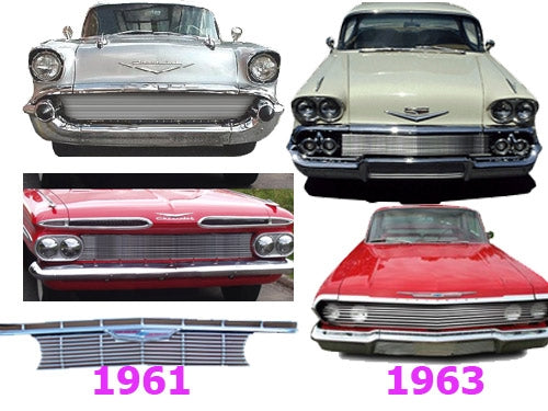 Grille 1954-1954 Che BELAI 54 Chevy Belair