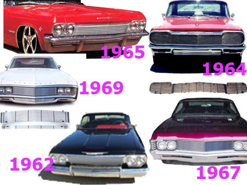 Grille 1964-1964 Che IMPAL 3-Pc Phantom